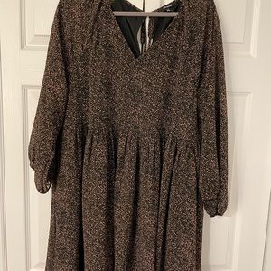 Madewell size XL animal print dress
